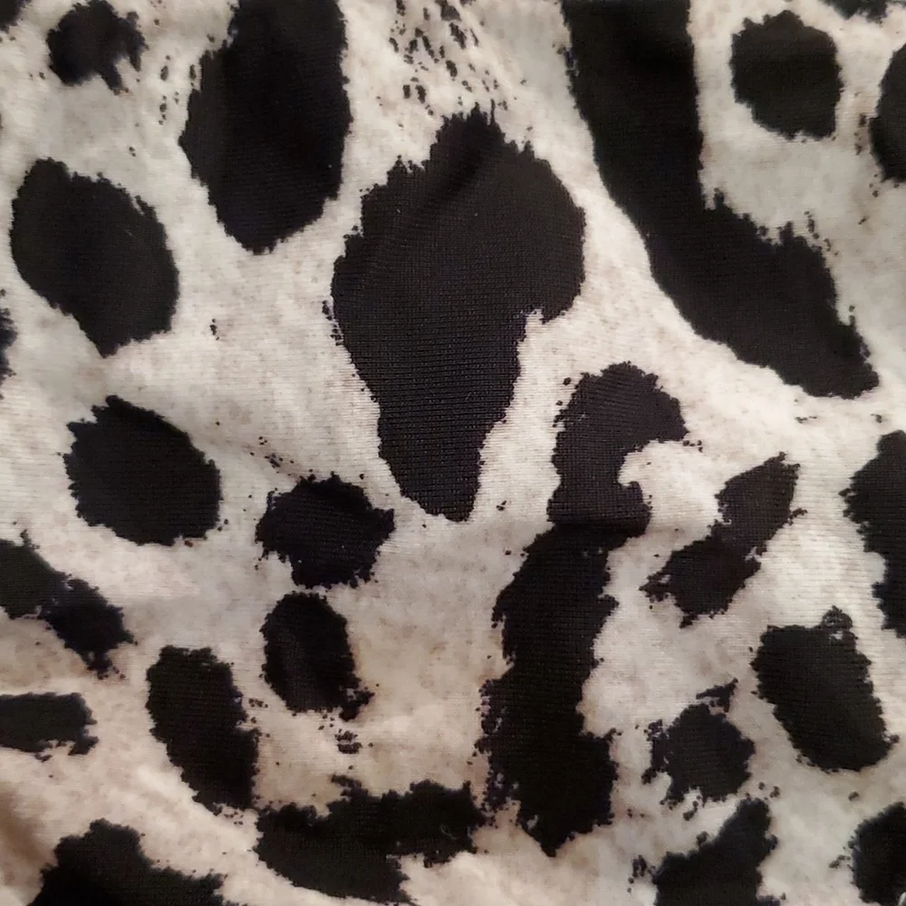 Cabana del Sol Swimsuit Bikini Bottoms Leopard Small